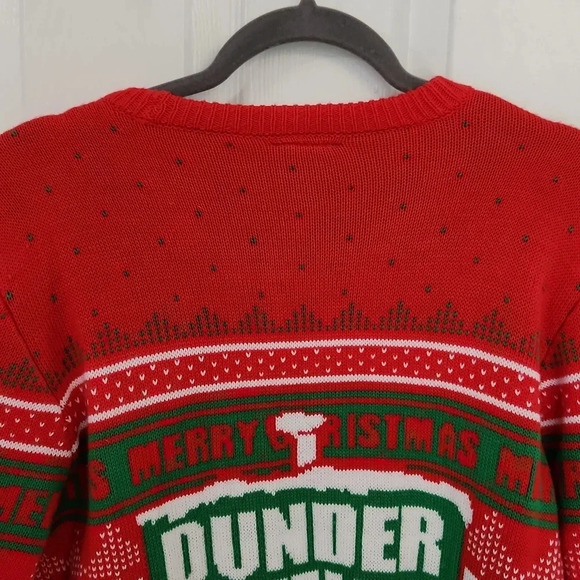 The Office Dunder Mifflin Paper Company Christmas Sweater - Picture 10 of 13